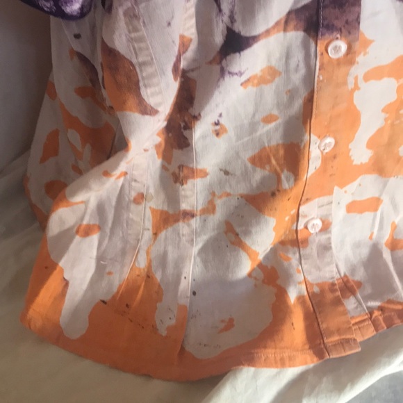 “NEXT” Custom Tie Dyed Woman’s Blouse . - Picture 4 of 13